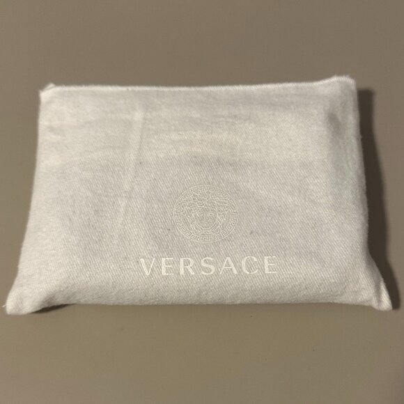 Versace Burgundy Medusa Zip Wallet - Picture 6 of 7